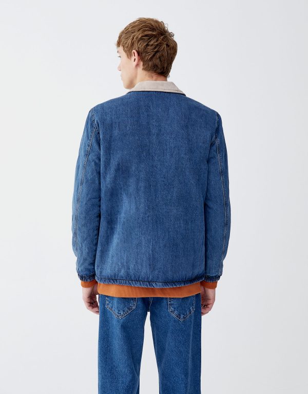 Denim Trucker Jacket - Image 3